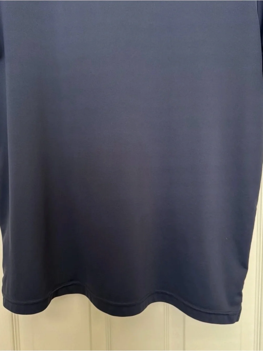 Adidas Climacool Polo Mens XLarge Striped Blue Performance Short Sleeve Shirt